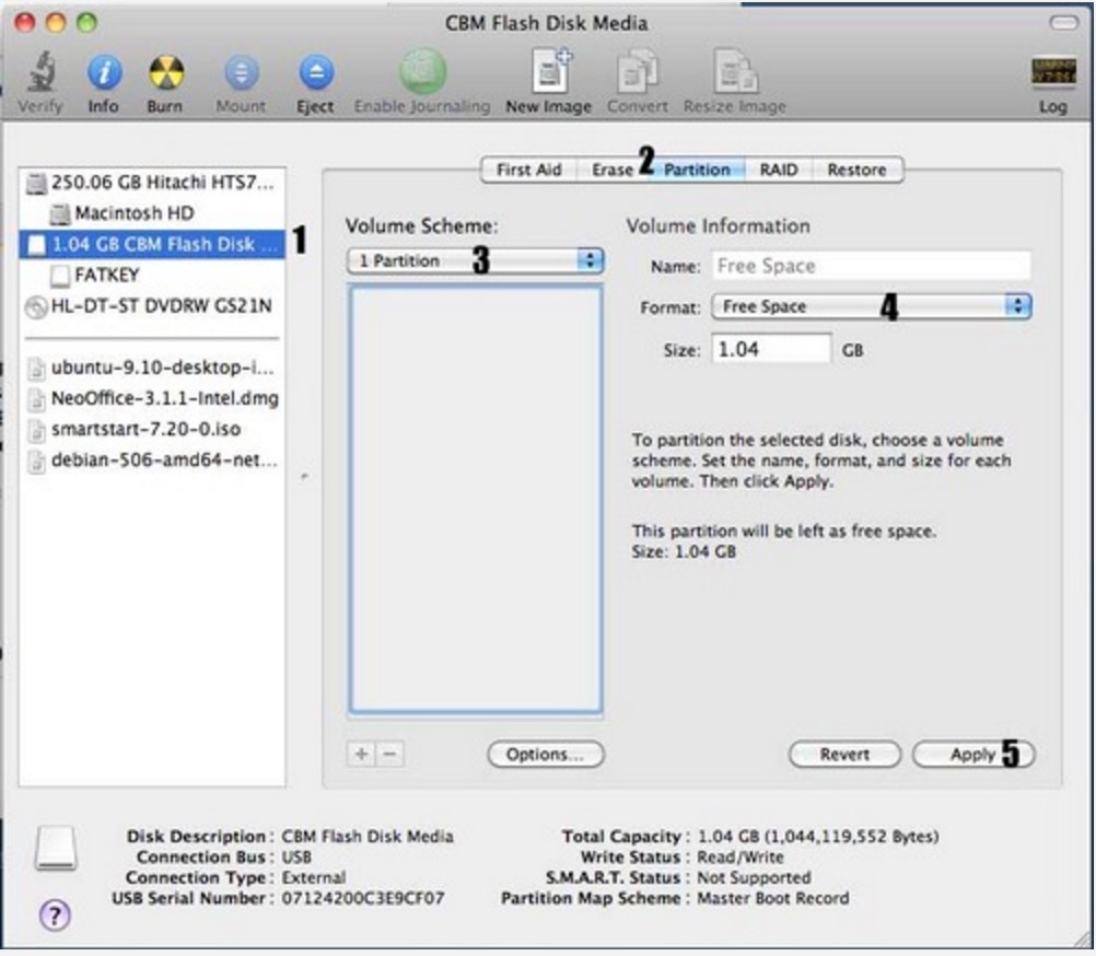 Usb flash drive waiting for partition to activate mac